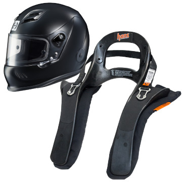 HANS - HJC Driver Safety Package (Includes Helmet Anchors)