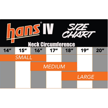 HANS Size Chart