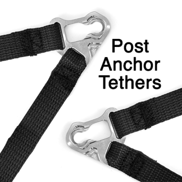 Post Tether Anchors