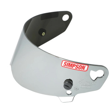 Simpson Bandit Visor - Silver Mirror