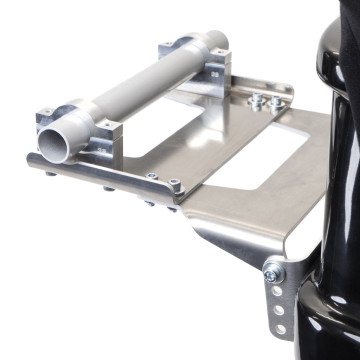 RTB3115B-EX assembled with adjustable back bracket, clamps and tube