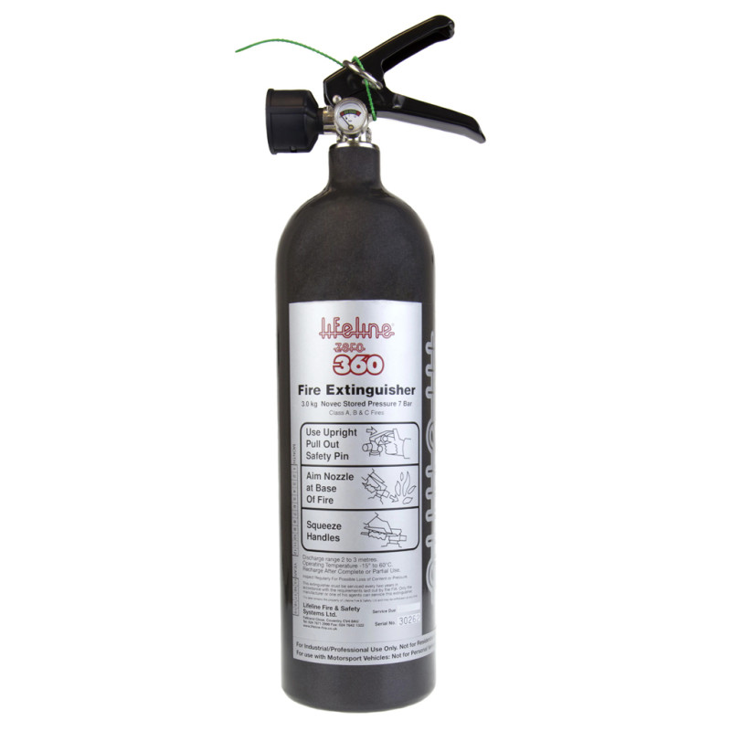Lifeline Zero 360 2Kg Handheld Fire Extinguisher