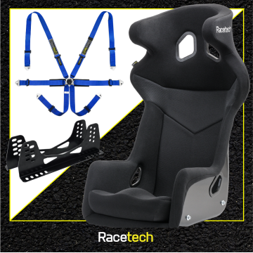 Seat, Brackets & Harness Combo 2