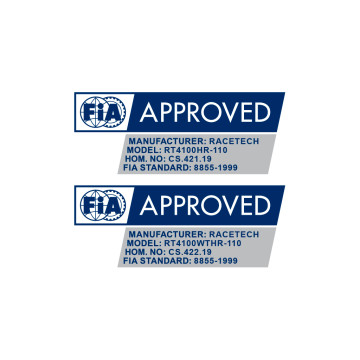 FIA 8855-1999 Approval