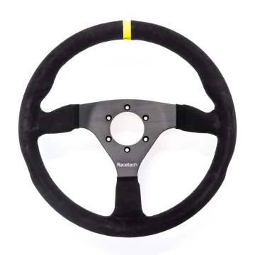 Flat Suede Steering Wheel - 300/330/350mm